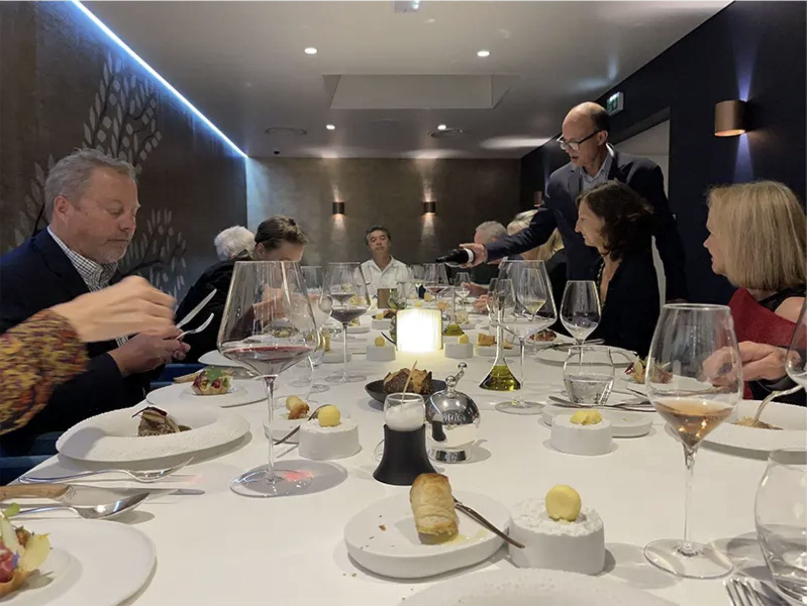 Michelin cuisine at LaPont in Burgundy